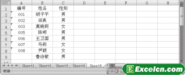 Excel2007工作表