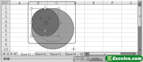 Excel2007中设置图形大小
