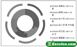 Excel圆环图