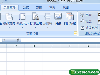 Excel2007设置页眉和页脚