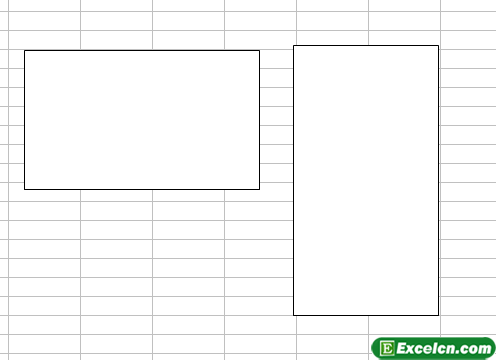 Excel2003绘制文本框